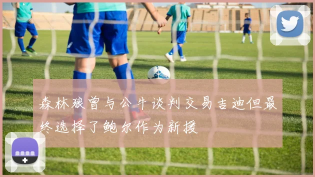 森林狼曾与公牛谈判交易吉迪但最终选择了鲍尔作为新援